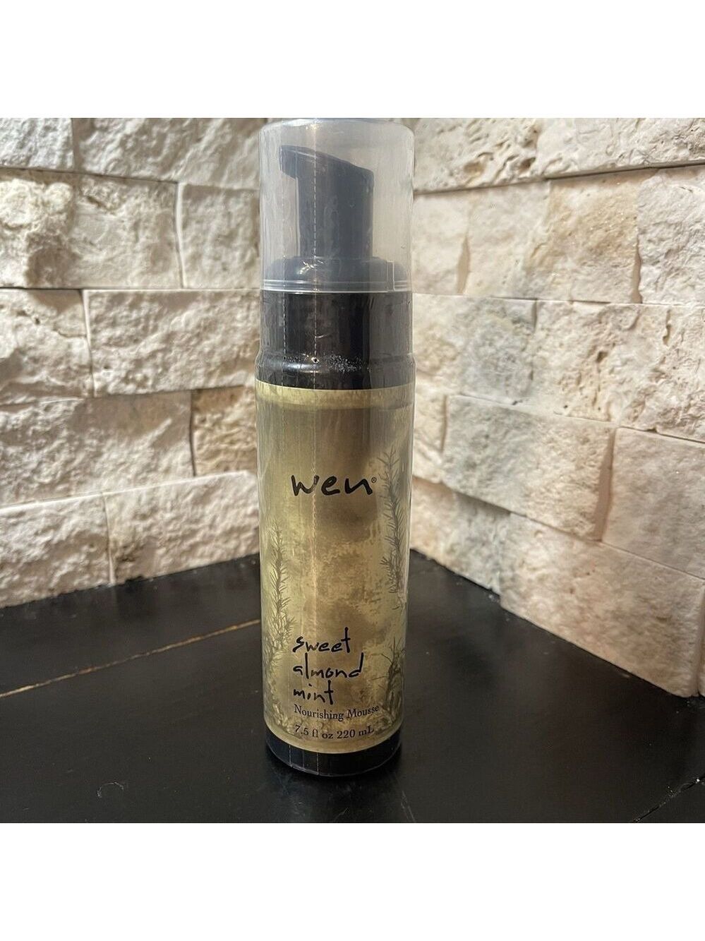 WEN By Chaz Dean Sweet Almond Mint Nourishing Mousse 7.5 fl oz  NEW NOT SEALED